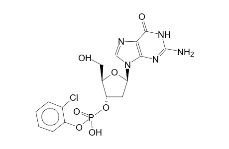 2'-Deoxyguanosine-3'-(2-chlorophenyl)-phosphate