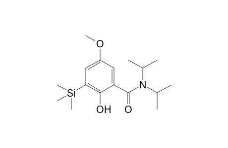 N,N-Diisopropyl-2-hydroxy-5-methoxy-3-(trimethylsilyl)benzamide