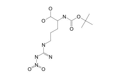 N2-BOC-N7-NITROARGININAL;C