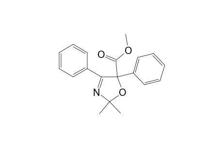 5-Methoxycarbonyl-2,2-dimethyl-4,5-diphenyl-3-oxazoline