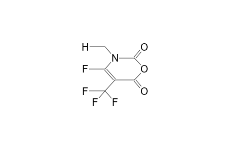 4-FLUORO-3-METHYL-5-TRIFLUOROMETHYL-2H-1,3-OXAZIN-2,6(3H)-DIONE