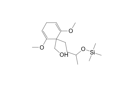 2,5-Cyclohexadiene-1-methanol, 2,6-dimethoxy-1-[3-[(trimethylsilyl)oxy]butyl]-