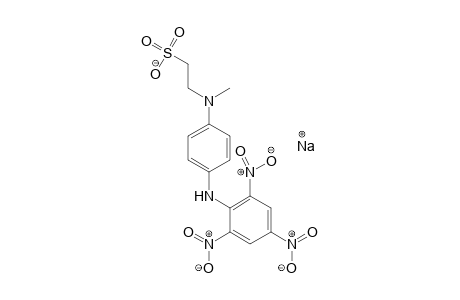 Sodium 2-(methyl{4-[(2,4,6-trinitrophenyl)amino]phenyl}amino)ethanesulfonate