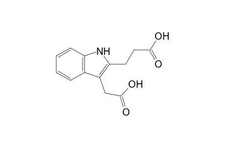 3-[3-(carboxymethyl)-1H-indol-2-yl]propanoic acid