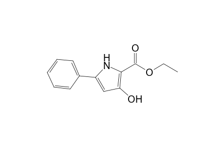 Ethyl 4-hydroxy-2-phenylpyrrol-5-carboxylate