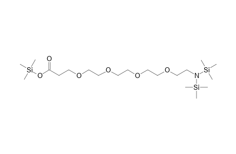 3-[2-[2-[2-(2-Aminoethoxy)ethoxy]ethoxy]ethoxy]propionic acid, 3tms