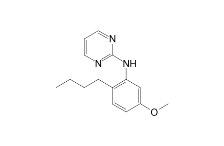 N-(2-n-Butyl-5-methoxyphenyl)pyrimidin-2-amine