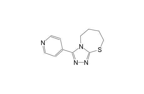 [1,2,4]triazolo[3,4-b][1,3]thiazepine, 5,6,7,8-tetrahydro-3-(4-pyridinyl)-