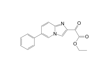 Oxo-(6-phenyl-imidazo[1,2-a]pyridin-2-yl)-acetic acid, ethyl ester