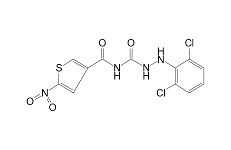 1-(2,6-DICHLOROPHENYL)-4-(5-NITRO-3-THENOYL)SEMICARBAZIDE