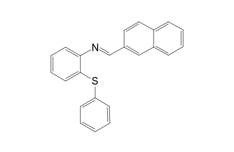 N-(2-Naphthylmethylene)-2-phenylthiobenzanamine