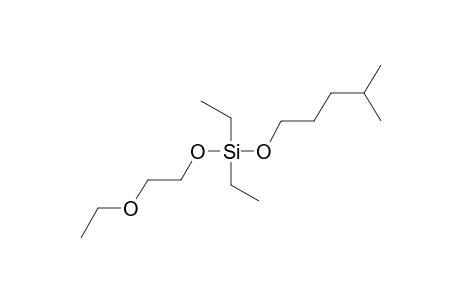 Silane, diethyl(2-ethoxyethyloxy)isohexyloxy-