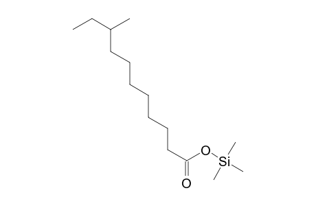 9-Methylundecanoic acid trimethylsilyl ester