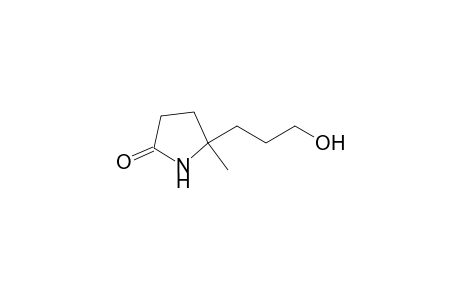 2-Pyrrolidinone, 5-(3-hydroxypropyl)-5-methyl-