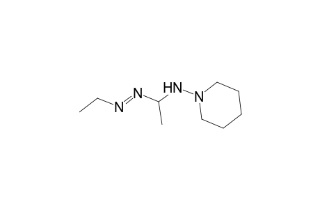 1-Piperidinamine, N-[1-(ethylazo)ethyl]-