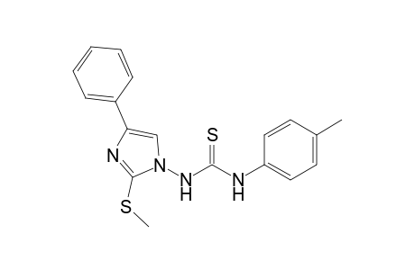 N-(4-Methylphenyl)-N'-(2-methylthio-4-phenylimidazol-1-yl)thiourea
