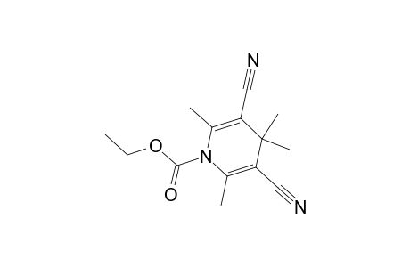 Ethyl 3,5-dicyano-2,4,4,6-tetramethyl-1(4H)-pyridinecarboxylate