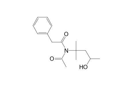 N-Acetyl-N-(4-hydroxy-2-methylpentan-2-yl)-2-phenylacetamide