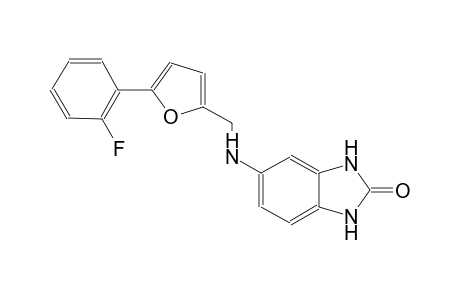 5-({[5-(2-fluorophenyl)-2-furyl]methyl}amino)-1,3-dihydro-2H-benzimidazol-2-one