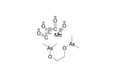 Molybdenum 2-dimethylarsanyloxyethoxy(dimethyl)arsane tetracarbonyl