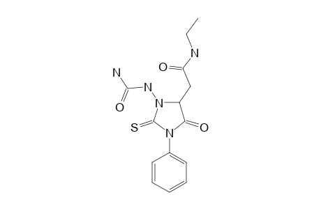2-[3-[(AMINOCARBONYL)-AMINO]-5-OXO-1-PHENYL-2-THIOXO-IMIDAZOLIDIN-4-YL]-N-ETHYLACETAMIDE