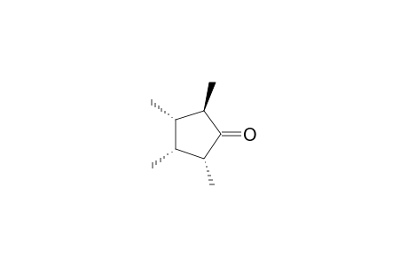 Cyclopentanone, 2,3,4,5-tetramethyl-, (2.alpha.,3.alpha.,4.alpha.,5.beta.)-(.+-.)-