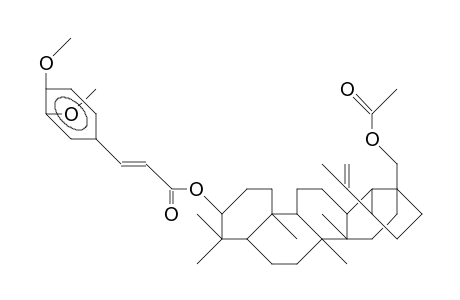 3.beta.-(3',4'-Dimethoxycinnamyloxy)-lup-20(29)-en-28-yl-acetate
