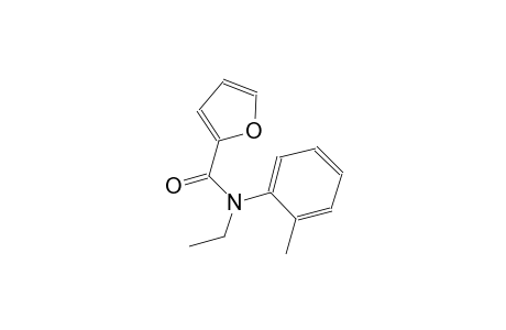 N-ethyl-N-(2-methylphenyl)-2-furamide