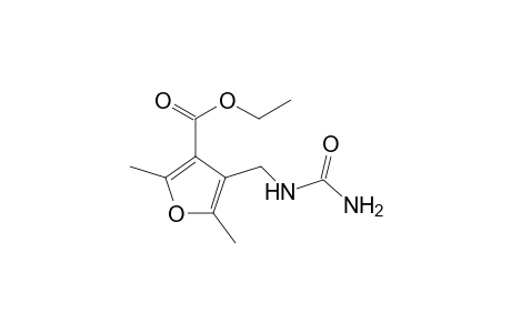 3-Furancarboxylic acid, 4-[[(aminocarbonyl)amino]methyl]-2,5-dimethyl-, ethyl ester