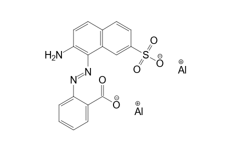 Anthranilic acid->7-amino-2-naphthalinsulfonacid/Al salt