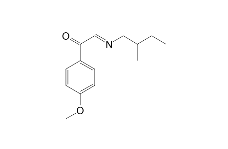 2-(4-Methoxyphenyl)-N-(2-methylbutyl)-2-oxoethanimine