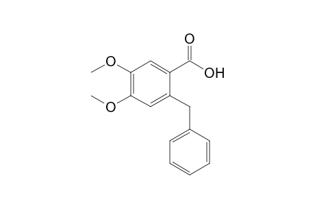 2-Benzyl-4,5-dimethoxy-benzoic acid
