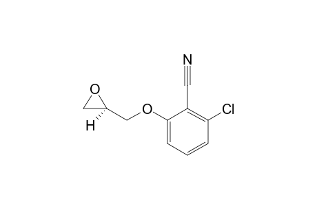 (R)-2-CHLORO-6-(OXIRAN-2-YL-METHOXY)-BENZONITRILE