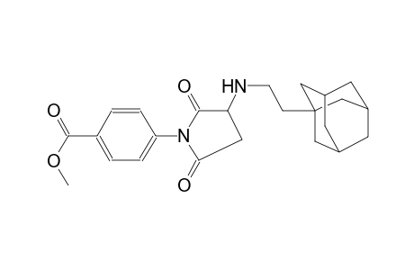 4-[3-[2-(1-adamantyl)ethylamino]-2,5-diketo-pyrrolidino]benzoic acid methyl ester