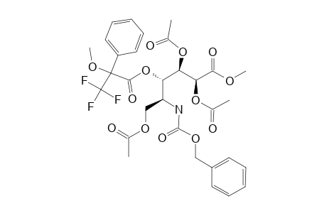 (2S,3R,5S)-5-BENZYLOXYCARBONYLAMINO-2,3,6-TRIACERTOXY-4-[(R)-2-METHOXY-2-PHENYL-2-(TRIFLUOROMETHYL)-ACETOXY]-METHYL-HEXANOATE