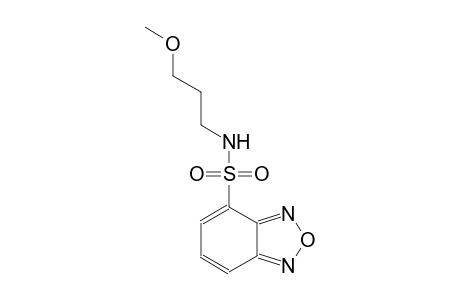 2,1,3-benzoxadiazole-4-sulfonamide, N-(3-methoxypropyl)-
