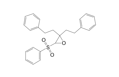 Oxirane, 2,2-bis(2-phenylethyl)-3-(phenylsulfonyl)-