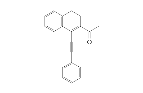 1-[3',4'-Dihydro-1'-(phenylethynyl)naphthalen-2'-yl]ethanone