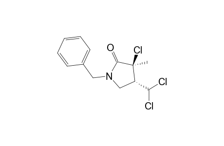 (3S,4R)-1-Benzyl-3-chloro-4-dichloromethyl-3-methyl-pyrrolidin-2-one