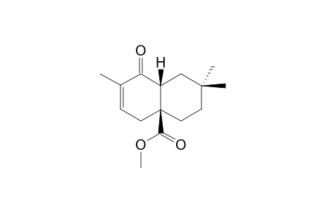 4A-METHOXYCARBONYL-2,7,7-TRIMETHYL-1-OXO-CIS-DECALIN-2-ENE
