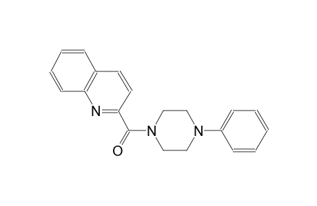 quinoline, 2-[(4-phenyl-1-piperazinyl)carbonyl]-