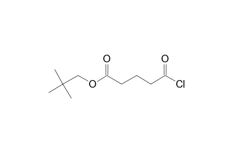 Glutaric acid, monochloride, neopentyl ester