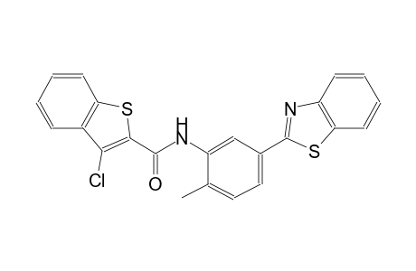 benzo[b]thiophene-2-carboxamide, N-[5-(2-benzothiazolyl)-2-methylphenyl]-3-chloro-