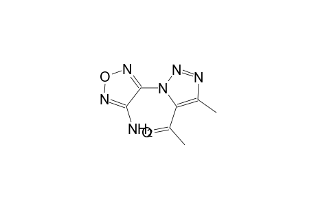 ethanone, 1-[1-(4-amino-1,2,5-oxadiazol-3-yl)-4-methyl-1H-1,2,3-triazol-5-yl]-