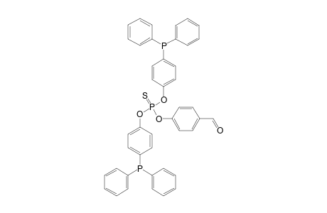 4-bis[4-di(phenyl)phosphanylphenoxy]thiophosphoryloxybenzaldehyde