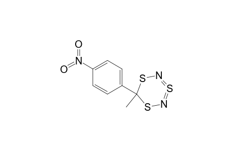 1,3,5,2,4-Trithia(3-SIV)diazine, 6-methyl-6-(4-nitrophenyl)-