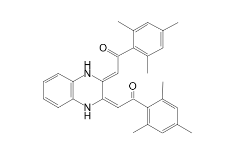 (2Z)-2-[(3E)-3-(2-keto-2-mesityl-ethylidene)-1,4-dihydroquinoxalin-2-ylidene]-1-mesityl-ethanone