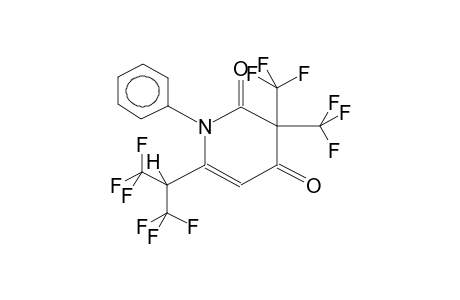 1-PHENYL-3,3-BIS(TRIFLUOROMETHYL)-6-HEXAFLUOROISOPROPYL-2,4-DIOXO-1,2,3,4-TETRAHYDROPYRIDINE