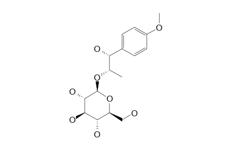 (1'S,2'S)-ANETHOLE-GLYCOL-2'-O-BETA-D-GLUCOPYRANOSIDE