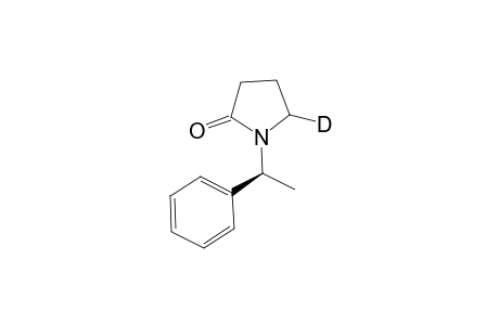 N-[(S)-1'-Phenylethyl]-[5-2H1]pyrrolidin-2-one